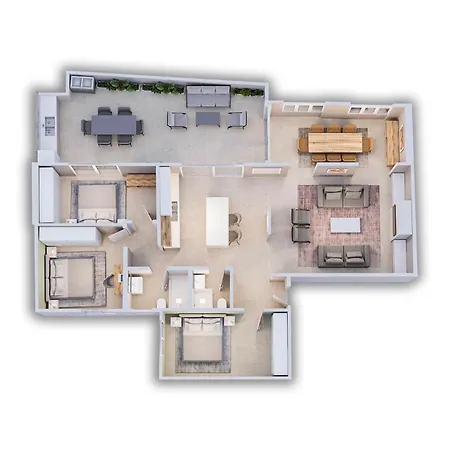 Alamos By Solaga Homes Lejlighed